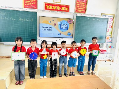 SẢN PHẨM CỦA TIẾT HỌC STEM ĐỒNG HỒ TIỆN ÍCH + KHỐI 1