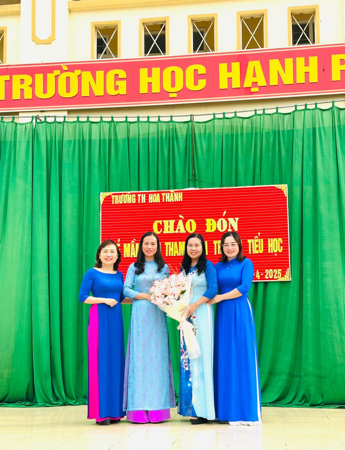 CHÀO ĐÓN TRẺ MẦM NON ĐẾN THĂM QUAN TRƯỜNG TH HOA THÀNH